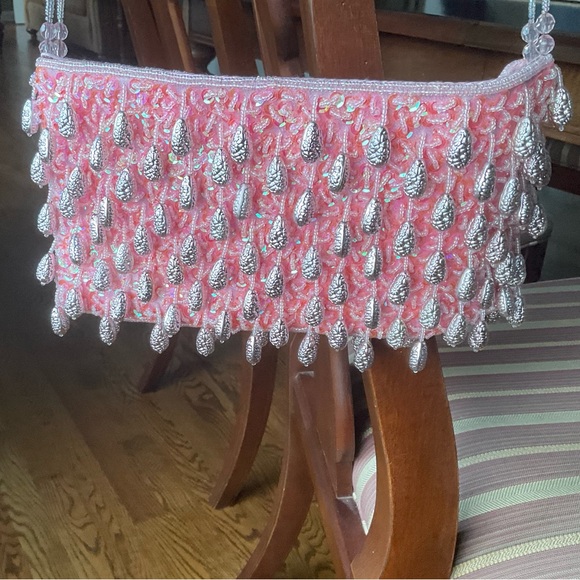 Laviola Beaded Sequins Evening Bag NWOT - Picture 2 of 10